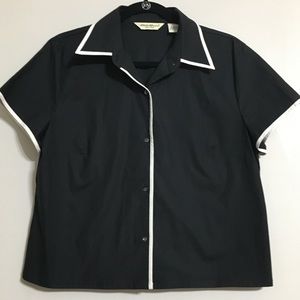 4/$25 Eddie Bauer Cap Sleeve Blouse